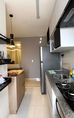 Apartamento para alugar com 75m², 1 quarto e 1 vaga Apartamento para alugar com 75m², 1 quarto e 1 vagaCozinha e Área de Serviço