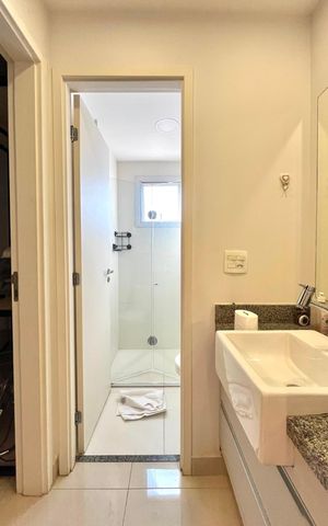 Apartamento para alugar com 75m², 1 quarto e 1 vaga Apartamento para alugar com 75m², 1 quarto e 1 vagaBanheiro