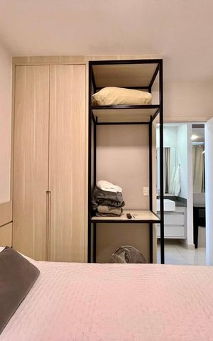 Apartamento para alugar com 75m², 1 quarto e 1 vaga