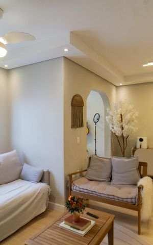 Apartamento à venda com 63m², 2 quartos e 1 vaga Apartamento à venda com 63m², 2 quartos e 1 vagaSala