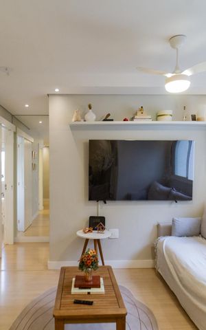 Apartamento à venda com 63m², 2 quartos e 1 vaga Apartamento à venda com 63m², 2 quartos e 1 vagaSala