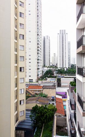 Studio para alugar com 30m², 1 quarto e sem vaga Studio para alugar com 30m², 1 quarto e sem vagaVaranda