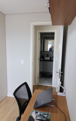 Apartamento à venda com 44m², 2 quartos e 1 vagaQuarto 2