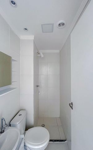 Apartamento para alugar com 42m², 2 quartos e sem vagaBanheiro