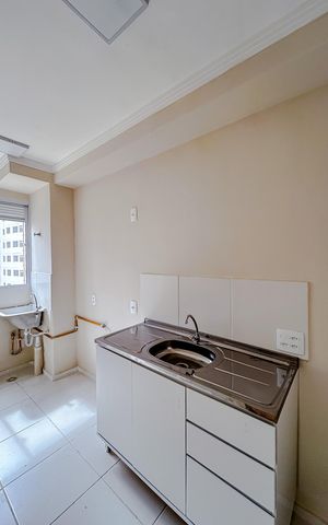 Apartamento para alugar com 42m², 2 quartos e sem vagaCozinha e Área de Serviço