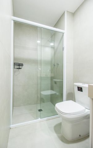 Apartamento para alugar com 52m², 1 quarto e 1 vaga Apartamento para alugar com 52m², 1 quarto e 1 vagaBanheiro da Suíte