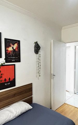 Apartamento à venda com 65m², 3 quartos e 1 vaga Apartamento à venda com 65m², 3 quartos e 1 vagaQuarto 2