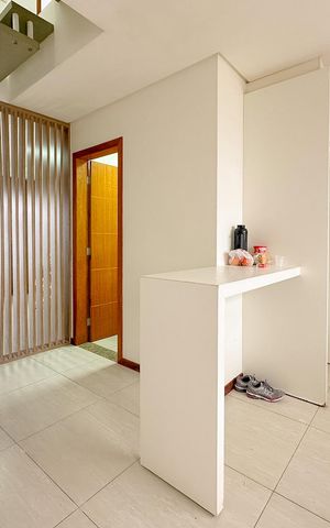 Casa para alugar com 68m², 2 quartos e 2 vagasSala/Cozinha
