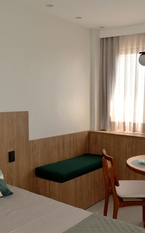 Studio à venda com 27m², 1 quarto e sem vagaStudio