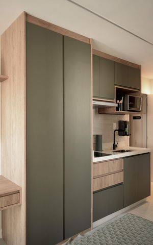 Studio à venda com 27m², 1 quarto e sem vagaStudio