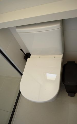 Studio à venda com 27m², 1 quarto e sem vagaBanheiro social 