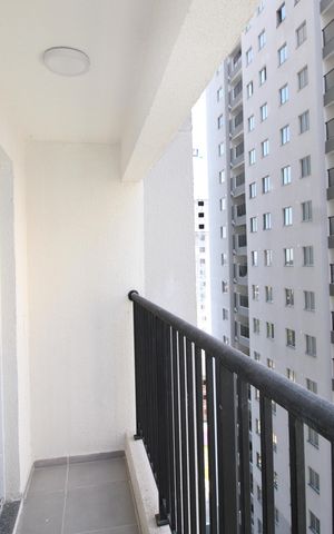 Apartamento para alugar com 39m², 2 quartos e 2 vagasVaranda/Área de Serviço