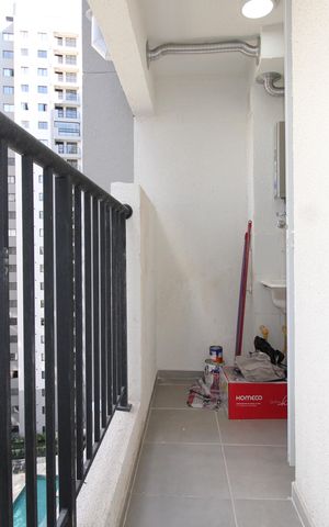 Apartamento para alugar com 39m², 2 quartos e 2 vagasVaranda/Área de Serviço