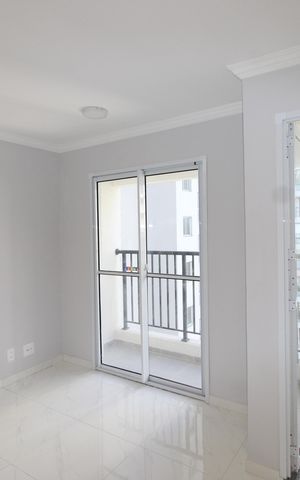 Apartamento para alugar com 39m², 2 quartos e 2 vagasSala / Cozinha