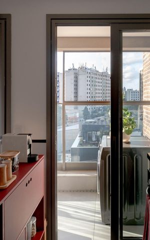 Studio para alugar com 45m², 1 quarto e 1 vaga Studio para alugar com 45m², 1 quarto e 1 vagaVaranda