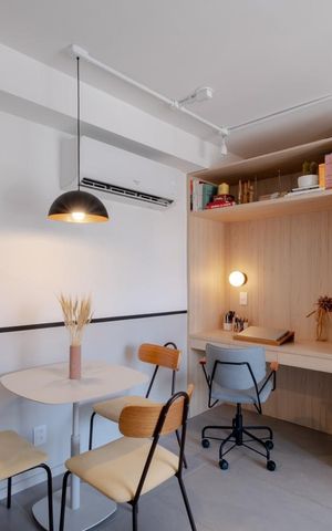 Studio para alugar com 45m², 1 quarto e 1 vaga Studio para alugar com 45m², 1 quarto e 1 vagaSala