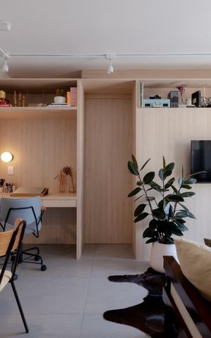 Studio para alugar com 45m², 1 quarto e 1 vaga Studio para alugar com 45m², 1 quarto e 1 vagaSala