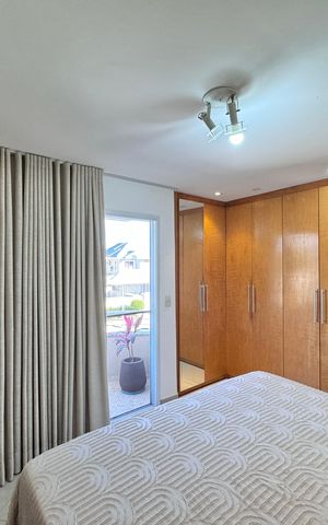 Casa de condomínio à venda com 163m², 3 quartos e 3 vagas Casa de condomínio à venda com 163m², 3 quartos e 3 vagasSuíte 1