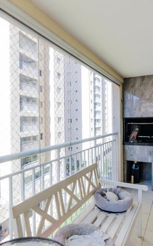 Apartamento à venda com 114m², 3 quartos e 2 vagasVaranda 