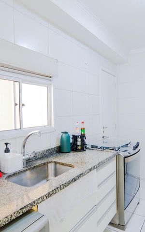 Apartamento à venda com 114m², 3 quartos e 2 vagasCozinha 