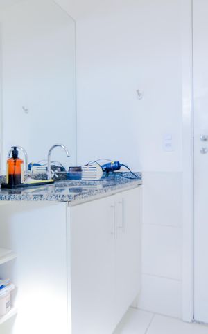 Apartamento à venda com 114m², 3 quartos e 2 vagasBanheiro da Suíte 