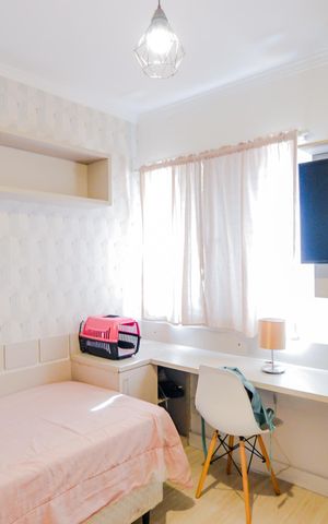 Apartamento à venda com 114m², 3 quartos e 2 vagasQuarto 2 