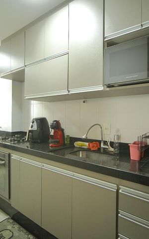 Apartamento à venda com 52m², 2 quartos e 1 vagaCozinha 