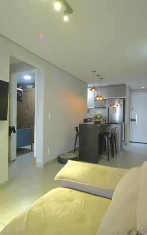 Apartamento à venda com 52m², 2 quartos e 1 vagaSala