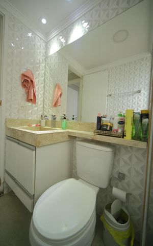 Apartamento à venda com 52m², 2 quartos e 1 vagaBanheiro