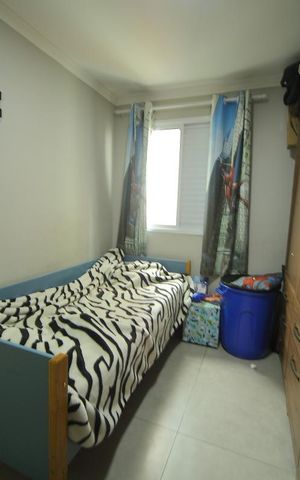 Apartamento à venda com 52m², 2 quartos e 1 vagaQuarto 2