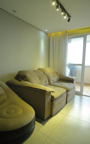 Apartamento à venda com 52m², 2 quartos e 1 vagaSala