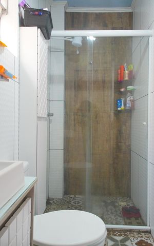 Apartamento à venda com 53m², 1 quarto e 1 vagaBanheiro