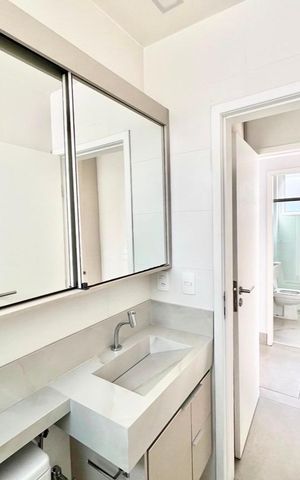 Apartamento para alugar com 65m², 2 quartos e 2 vagas Apartamento para alugar com 65m², 2 quartos e 2 vagasBanheiro da Suíte
