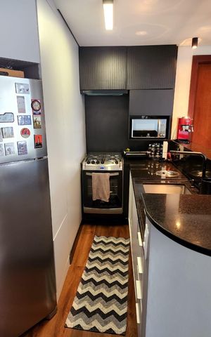 Apartamento à venda com 73m², 1 quarto e 1 vaga Apartamento à venda com 73m², 1 quarto e 1 vagaCozinha