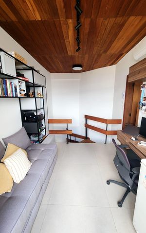 Apartamento à venda com 73m², 1 quarto e 1 vaga Apartamento à venda com 73m², 1 quarto e 1 vagaSala