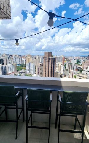 Apartamento à venda com 73m², 1 quarto e 1 vaga Apartamento à venda com 73m², 1 quarto e 1 vagaVaranda