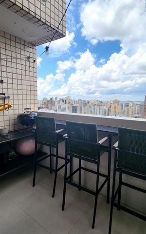 Apartamento à venda com 73m², 1 quarto e 1 vaga Apartamento à venda com 73m², 1 quarto e 1 vagaVaranda