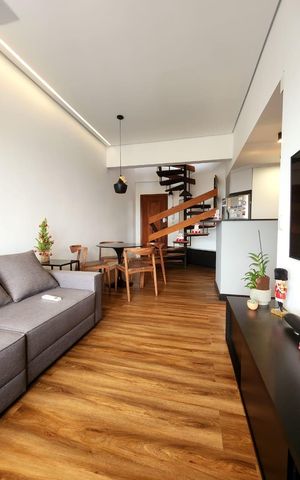 Apartamento à venda com 73m², 1 quarto e 1 vaga Apartamento à venda com 73m², 1 quarto e 1 vagaSala