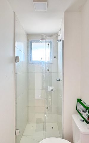 Apartamento para alugar com 36m², 2 quartos e sem vaga Apartamento para alugar com 36m², 2 quartos e sem vagaBanheiro