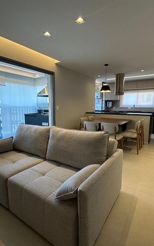Apartamento para alugar com 84m², 2 quartos e 2 vagas Apartamento para alugar com 84m², 2 quartos e 2 vagasSala