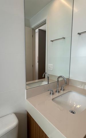 Apartamento para alugar com 84m², 2 quartos e 2 vagas Apartamento para alugar com 84m², 2 quartos e 2 vagasBanheiro da Suíte 2