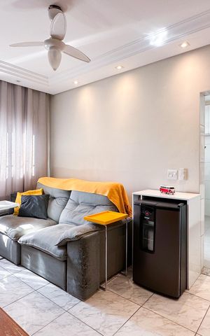 Apartamento à venda com 62m², 2 quartos e 1 vaga Apartamento à venda com 62m², 2 quartos e 1 vagaSala