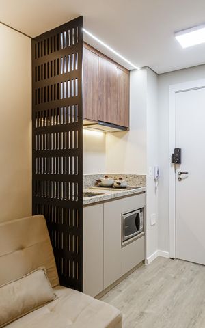 Apartamento para alugar com 25m², 1 quarto e sem vaga Apartamento para alugar com 25m², 1 quarto e sem vagaSala/Cozinha