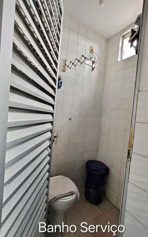 Apartamento à venda com 135m², 3 quartos e 2 vagas Apartamento à venda com 135m², 3 quartos e 2 vagasBanheiro de serviço
