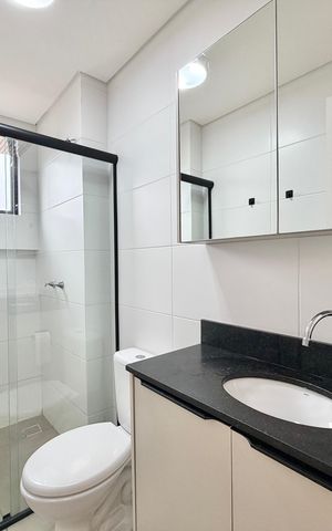 Apartamento para alugar com 74m², 3 quartos e 1 vaga Apartamento para alugar com 74m², 3 quartos e 1 vagaBanheiro
