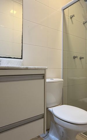 Apartamento para alugar com 62m², 2 quartos e 1 vagaBanheiro Social