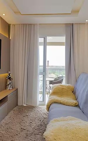 Apartamento para alugar com 83m², 3 quartos e 1 vagaSala