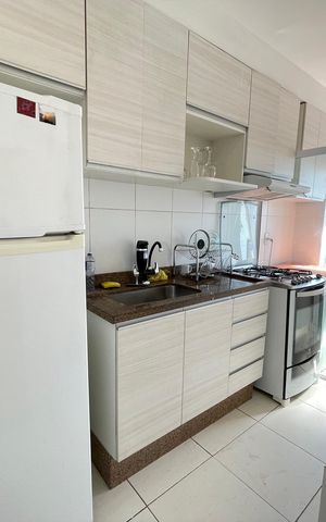 Apartamento para alugar com 47m², 2 quartos e sem vaga Apartamento para alugar com 47m², 2 quartos e sem vagaCozinha e Área de Serviço