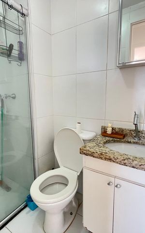 Apartamento para alugar com 47m², 2 quartos e sem vaga Apartamento para alugar com 47m², 2 quartos e sem vagaBanheiro