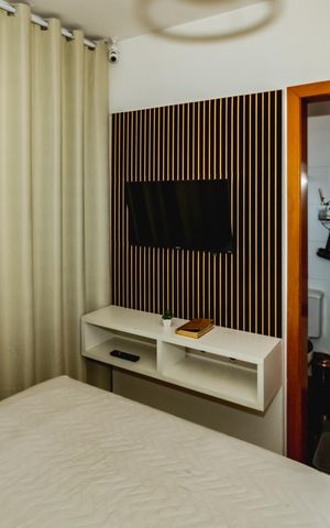Apartamento à venda com 66m², 3 quartos e 3 vagasQuarto 3